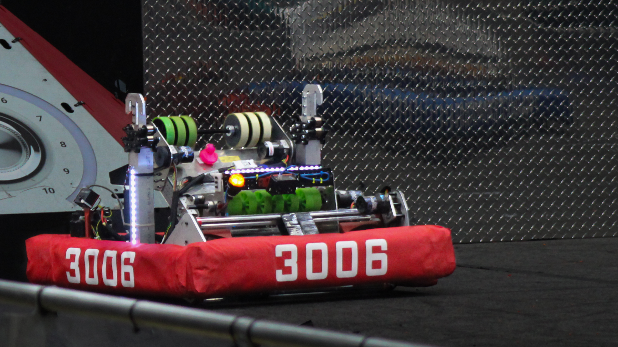 Red Rock Robotics robot at competition